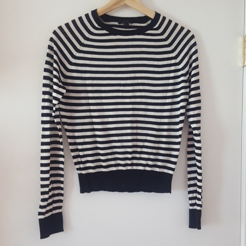 COS striped sweater small